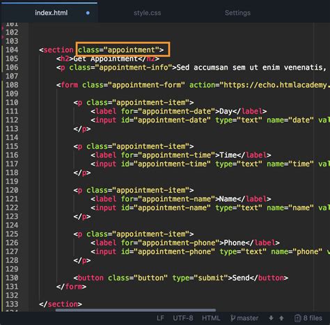 Toradh íomhá ar HTML/CSS Code in Vscode