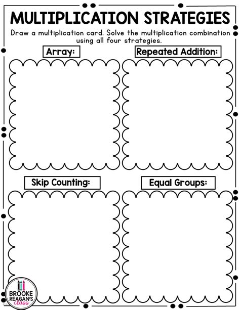 Image result for 3rd Grade Math Worksheets Multiplication Picture Strategy