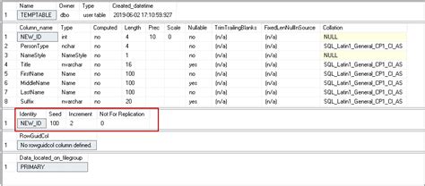 Image result for Int Identity SQL