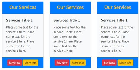 Bootstrap 4 Card Examples に対する画像結果