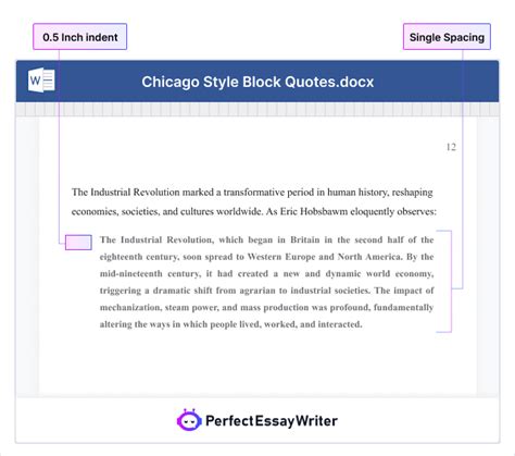 Chicago Style Writing Example に対する画像結果