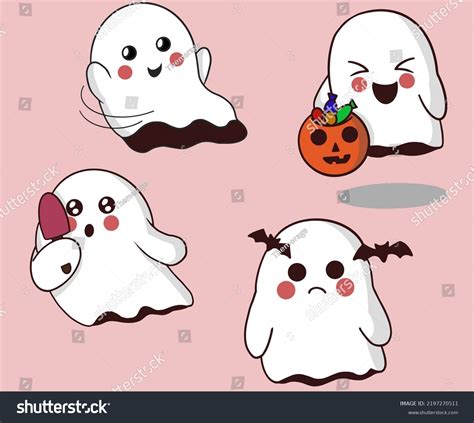 Image result for Cute Gohst Cartoon