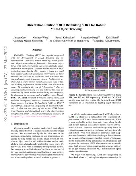 Toradh íomhá ar Sort Multi Object Tracking