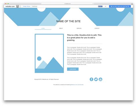 Image result for Empty Website Template HTML