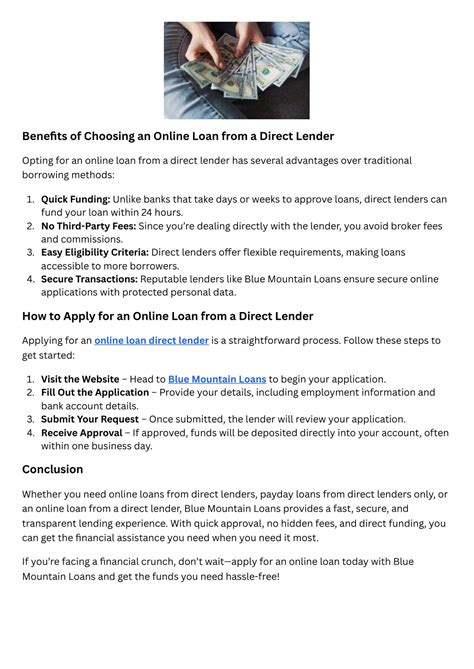 Direct Online Loan に対する画像結果