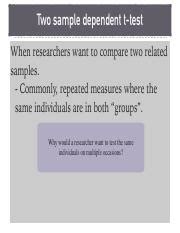 Image result for Two Sample Dependent T-Test