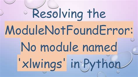 Image result for Modulenotfounderror No Module Named 'Excel Utility