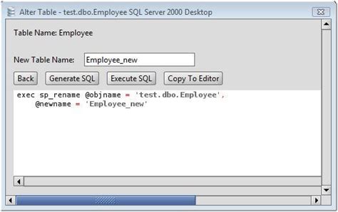 Image result for Rename SQL