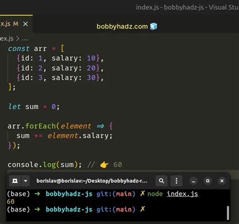 Find Sum of Row in 2D Array in JavaScript に対する画像結果