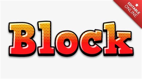 Model Block Text に対する画像結果