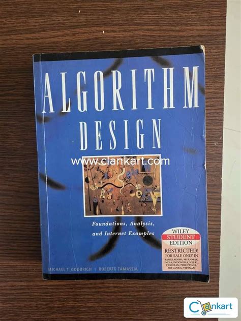 Image result for Algorithm Design Michael Goodrich Solutions