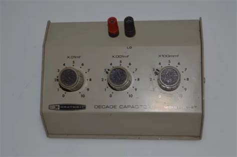 Toradh íomhá ar Decade Capacitor Function