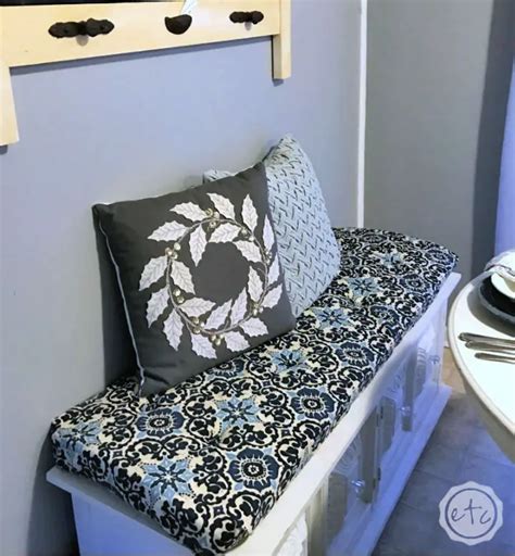 25 Diy Bench Cushions: Make A Bench Seat Cushion - Diy Folly