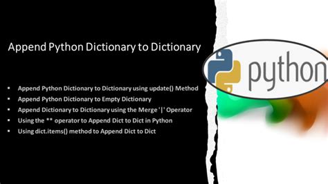 Image result for Python Dictionary Add Item