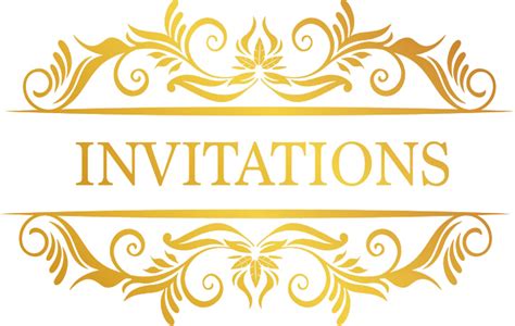 Image result for Invitation Program PNG