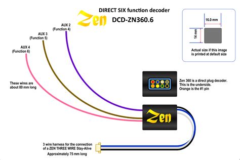 Toradh íomhá ar 8 Pin Direct DCC Decoder