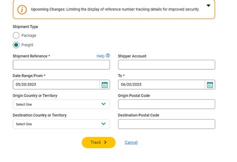 Toradh íomhá ar UPS Tracking