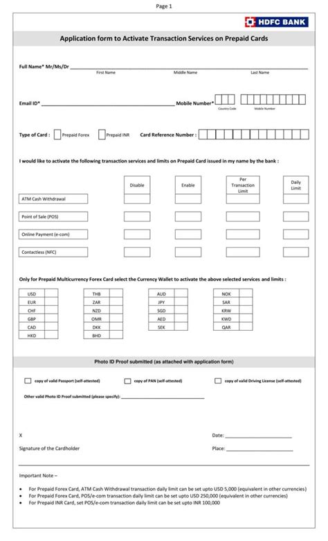 HDFC Debit Card Apply Form に対する画像結果