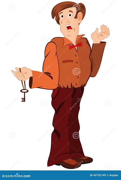 Image result for Key Man Cartoon