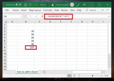 Image result for Excel Addition Formula Sum