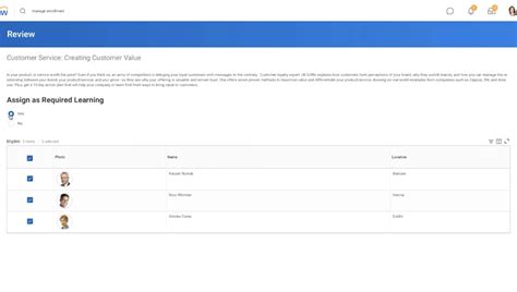 Toradh íomhá ar Workday Learning
