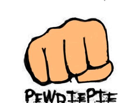 Image result for PewDiePie Brofist Logo