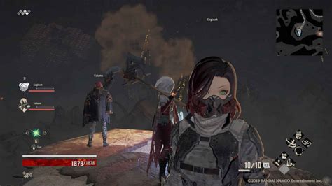 Toradh íomhá ar code vein op