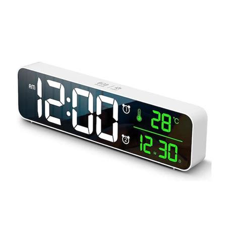 Image result for LED Digital Clock White