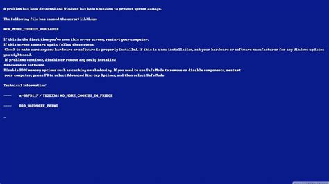 Afbeeldingsresultaten voor Blue Screen Error HD