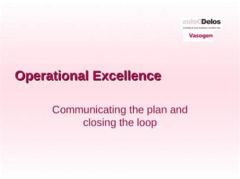 Image result for Operational Excellence Infinite Loop