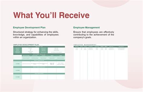 Image result for Employee Development Plan Template PDF