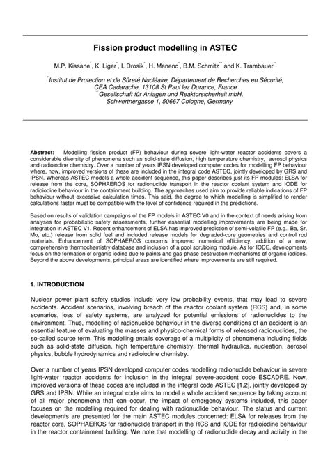 Image result for Modelling Fission Products with Python