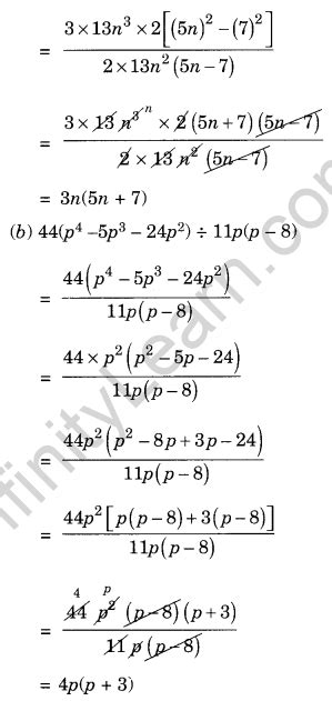 Image result for Factorisation Class 8 Practice Questions