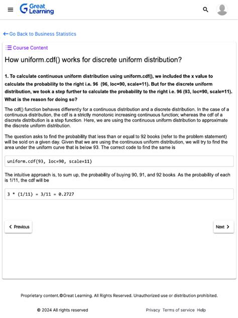 Image result for Uniform Distribution Function CDF Questions