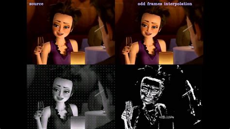 Toradh íomhá ar Optical Flow Frame Interpolation