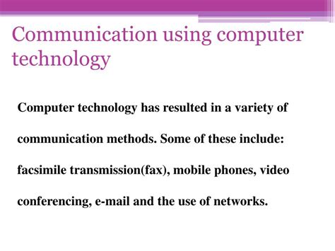 Toradh íomhá ar Forms of Data Communication Using Computer Technology