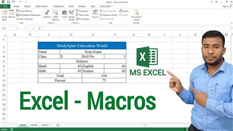 Afbeeldingsresultaten voor MS Excel Macro Tutorial