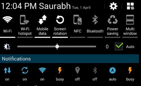 Custom Notification Panel Android के लिए छवि परिणाम
