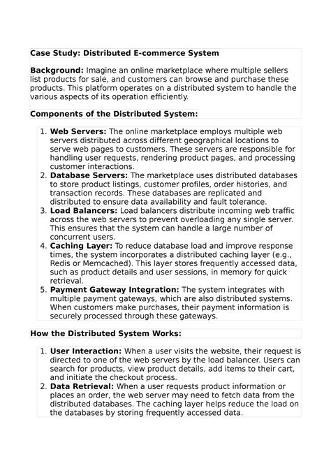 Image result for Case Study of Distributed System
