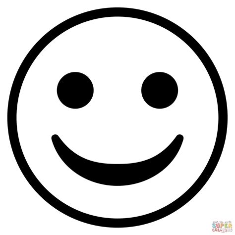 Image result for Smiling Emoji Coloring Pages