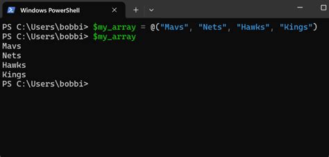Image result for PowerShell Array Display