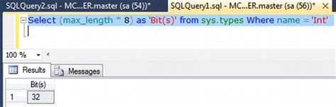Toradh íomhá ar SQL Int Maximum