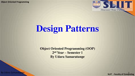 Object-Oriented Programming Design Patterns PDF に対する画像結果