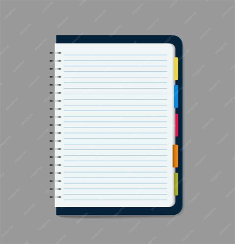 Image result for Blank Notebook Page with Tape Vector