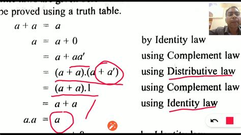 Toradh íomhá ar Discrete Math And/Or Not Boolean Expression