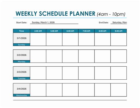 Afbeeldingsresultaten voor Daily Planner Excel