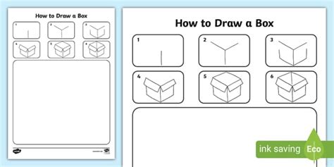 Image result for How to Draw Three D-Box