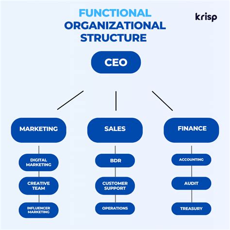 Afbeeldingsresultaten voor Functional Organisation Structure