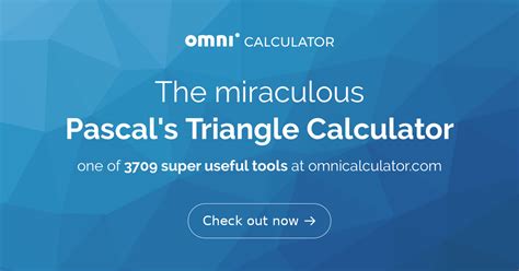 Image result for Pascal's Triangle Calculator
