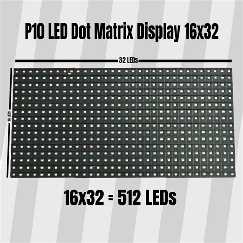 Image result for LED Matrix 16X32 Arduino